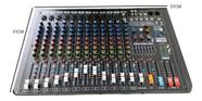 Mesa de Som K Audio 12 Canais MP1210 com USB, BT e Efeitos