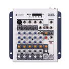 Mesa de som ll audio sense 602 mn 6 canais usb bluetooth fm