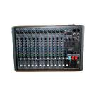 Mesa de som mxt 13 canais usb 2 aux mx solo2ux13