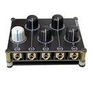 Mesa de Som Passiva SOLUPEAK MX41 4 Canais com AUX 3,5mm Mesa de Som Passiva SOLUPEAK MX41 4 Canais com AUX 3,5mm