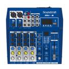Mesa de Som Soundcraft MI-6 Analógico com 6 Canais