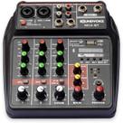 Mesa de som soundvoice com interface usb e bluetooth mc4bt