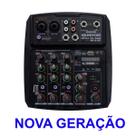 Mesa de som soundvoice com interface usb e bluetooth mc4bt