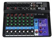 Mesa De Som Soundvoice Mc8-bt Com 8 Canais Bluetooth/bivolt Mesa De Som Soundvoice Mc8-bt Com 8 Canais Bluetooth/bivolt