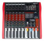 Mesa de Som Soundvoice MR602 Rubi 6 Canais