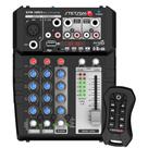 Mesa De Som Stetsom Stm1003 Multiplayer Automotiva Mixer 3 Canais 12v Bluetooth