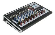 Mesa De Som Usb Bluethooth Efeito Phantom Power 8 Canais - K AUDIO