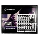 Mesa de som waldman de 8 canais interface de audio b-8 british-8