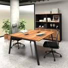 Mesa de Trabalho 1,40m x 1,20m 2 Lugares Pés Cavalete F5