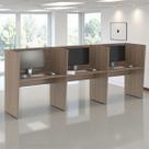 Mesa De Trabalho Call Center 3 Lugares Tripla Fechada