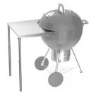 Mesa de trabalho Stanbroil Stainless Steel serve para churrasqueiras Weber