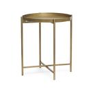 Mesa Decorativa de Apoio em Metal Bronze 43cm 21191 Mart