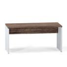 Mesa Diretora Pé Painel P25 Pandin 1,50 x 0,60 M Walnut e Cinza Mesa Diretora Pé Painel P25 Pandin 1,50 x 0,60 M Walnut e Cinza