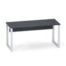 Mesa Diretora Tubular P25 Pandin 1,5x0,7 M Grafito e Cinza