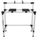 Mesa DJ de apoio para Case de Controladora ou Case de Kit Cdj e Mixer + Suporte de Notebook / Titanium RDJ CDJ CASE BANDEJA
