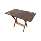 Mesa Dobrável 110x70 Madeira Personalizada Hei Imbuia - Tarimatã