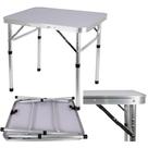 Mesa Dobrável 120x60 Multiuso Branca Portátil Resistente Prática para Festa Churrasco Eventos e Camping