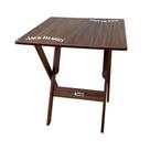 Mesa Dobrável 70x70 Madeira Personalizada Jack Imbuia - Tarimatã Mesa Dobrável 70x70 Madeira Personalizada Jack Imbuia - Tarimatã