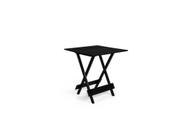 Mesa Dobrável 70x70 Preto
