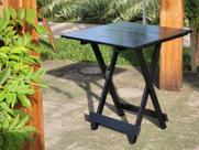 Mesa Dobrável 70x70 Retrátil De Madeira Mesa Dobrável 70x70 Retrátil De Madeira
