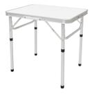 Mesa Dobrável Alumínio Maleta 60x45cm Altura Ajustável Camping Praia MDF