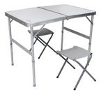 Mesa Dobrável Aluminio Tipo Maleta 2 Banquetas 322414 Kala