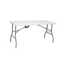 Mesa Dobrável ao Meio 152 x 70 cm Vira Maleta Duratec