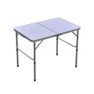 Mesa Dobrável Área Externa Vira Maleta com Alça 90 x 60 cm