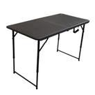 Mesa Dobravel Camper 120cm Preta Kala