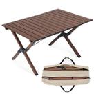 Mesa Dobravel Compacta Bolsa Portatil Piquenique Acampamento Camping Jardim Lazer Casa Sala Estar Ar livre Multiuso Jogos Decoraçao