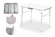 Mesa Dobrável De Aço - Vira Maleta - 70x60x90 Cm - Importado