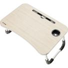 Mesa Dobrável de Colo para Notebook Fortrek Lapdesk Madeira Mesa Dobrável de Colo para Notebook Fortrek Lapdesk Madeira