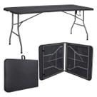 Mesa Dobrável Maleta Com Alça 1,80m Portátil Para Camping Praia