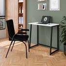 Mesa Dobrável para Home Office com Cadeira Espaço Inteligente