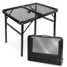 Mesa Dobrável Portátil Pequena E EASTSTORM 60x40cm Preta