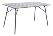 Mesa Dobravel Premium Retangular De Aco Cinza 140x80x74 Cm