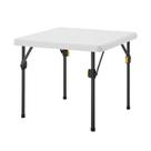 Mesa dobrável quadrada para crianças Living & More 60 cm de peso leve