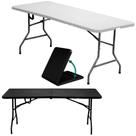 Mesa Dobrável Vira Maleta com Alça 180 74 CM Portátil até 150 KG ZELT