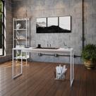 Mesa Dynamica 135X50X75cm Estrutura Branca