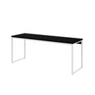 Mesa Dynamica Diretor 180x60x75cm Preto ônix - Preto ônix -