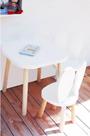 Mesa e cadeira infantil modelo coelho Mesa e cadeira infantil modelo coelho