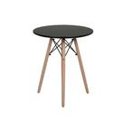 Mesa Eiffel Mor 60cm Preta