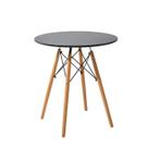 Mesa Eiffel Preta 80cm