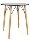 Mesa Eiffel Redonda 70cm Sala De Jantar Pés Palito Eames Mdf
