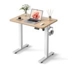 Mesa Elétrica Ajustável em Altura Cubiker 81 cm com Tampo de Bordo de Bordo Mesa Elétrica Ajustável em Altura Cubiker 81 cm com Tampo de Bordo de Bordo