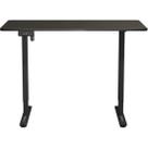 Mesa Elétrica Altura Ajustável Motor único Fortrek Lift Preta 12060