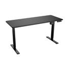 Mesa Elétrica Cougar Royal Mossa 150cm Com Ajuste De Altura Preto