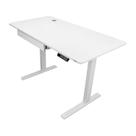 Mesa Elétrica Motorizada Para Desktop Regulável Até 80kg - Branca