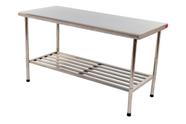 Mesa em Aço Inox Desmontável 1,90x70