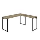 Mesa Em L Dynamica Diretor 150x140x75cm Carvalho - Carvalho - Mesa Em L Dynamica Diretor 150x140x75cm Carvalho - Carvalho -